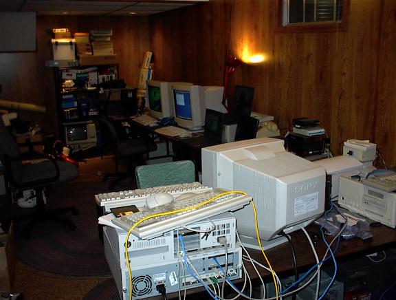 Bob Proulx's Basement Computer Pictures